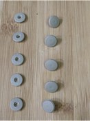 Resim SS Oto Emniyet kemeri kayma önleyici stoper klipsi(Bej) (5 Takım) 