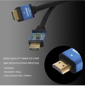 Resim 4761 Hdmi 2.0 Lcd Laptop Monitör Görüntü Kablosu 4k Uhd 1.5 Metre 
