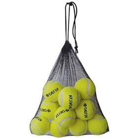 Resim markentegra 12 Adet Sarı Tenis Topu, File Çanta İle 