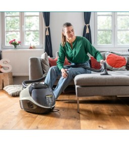 Resim Karcher Elektrikli Süpürge Buharlı Temizleyici Sv7 Temizlik Makinesi Cam Yüzeyler Halı Kumaş Yüzeyler Tüm Sert Zeminler 