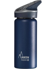 Resim Laken Çelik 18/8 Jannu Termos Sise 0.5 L - Mavi Std-Tek Renk Mavi 