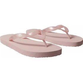 Resim Calvin Klein Kadın Rahat Taban Logo Detaylı Parmak Arası Pembe Terlik HW0HW02956-TFF 