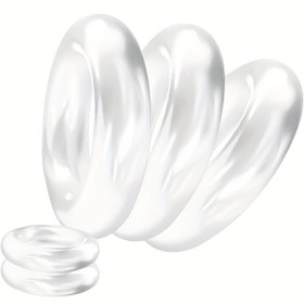 Resim 6 adet Silikon Boyalı Plastik Kapı Tamponları, Alt Kapılar için Kauçuk Duvar Koruyucuları, DIY Kolay Tamir Kauçuk Kapı Durdurucuları 