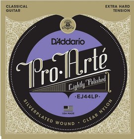 Resim D'Addario EJ44LP Pro-Arte Lightly Polished Extra Hard Tension Klasik Gitar Teli 