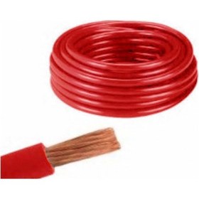 Resim 1x35 Akü Kablosu Kırmızı 1 Metre 