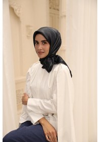 Resim Silk Home Shiny Eşarp 75009-31 Koyu Lacivert, Benetton 