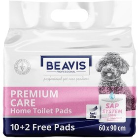 Resim Beavis Köpek Tuvalet Eğitim Pedi 12'li 60 x 90 CM 