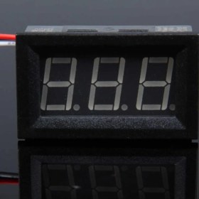 Resim Hatfon Voltmetre Digital (0-100V Dc ) 48X29X22 IC-278-2 Ekonomik 3 Kablolu 