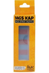 Resim Alisveristime Renkli Hgs Etiket Kabı (hgs Takmatik) (2 Adet) Hgs Kap (bordo Mavi) 