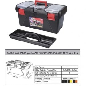 Resim Super-Bag Süper Bag ASR-2018 Takım Çantası 19'' 