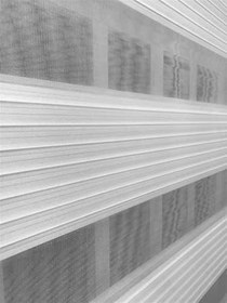 Resim StorBurada Pliseli Stor Zebra Perde Beyaz STB480-D Beyaz 190 x 260 