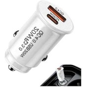 Resim Ulzyvf Şarj Pd20w Noktalı Hızlı Çift Usb Bağlantılı Araç Şarj Adaptörü - Tq 