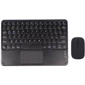 Resim TezMax Acer Iconia P10 (NT.LG1EY.001) 10.4" Uyumlu Kablosuz Bluetooth Şarjlı TouchPad'li Klavye Mouse Seti 