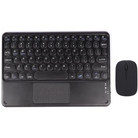 Resim TezMax Acer Iconia P10 (NT.LG1EY.001) 10.4" Uyumlu Kablosuz Bluetooth Şarjlı TouchPad'li Klavye Mouse Seti 