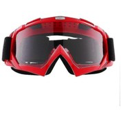 Resim Kayak Gözlükleri Motosiklet Gözlükleri Yüksek Kaliteli Anti Sis Uv Güvenlik Gözlükleri Çift Lensli 1 Parça, Kırmızı 