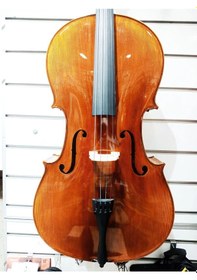 Resim Hdc 31 Masif Abanoz Aksamlı Hareli Yarı El Yapımı Çello 