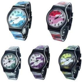 Resim Novahub Yeşil Boom Boom Moda Yuvarlak Arama Analog Kuvars Kayış Çocuk Çocuk Bilek Plastik Gündelik Saat Hediye Yeşil 