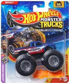 Resim Hw Monster Trucks 1:64 Arabalar Bıgfoot Jdp92 Çok Renkli 
