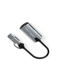 Resim 4k Hdmı Video Yakalama Kartı Çift Giriş Usb & Type-c , Tak-çalıştır 