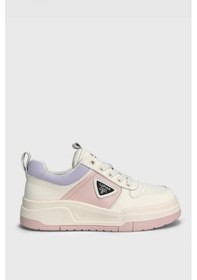 Resim Lufian Jennıfer Pembe Kadın Hakiki Deri Spor Ayakkabı Pembe 