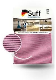 Resim Suff Leylak Çizgili Mikrofiber Kuruluma Bezi 70x50 Cm 