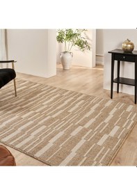 Resim Kaşmir Halı Kilim Jüt Ravon White 160x230 Cm Beyaz 