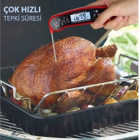 Resim Loyka Inno 502 Katlanabilir Problu Mutfak Termometresi (Kalibre Edilebilir) 