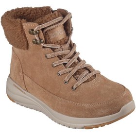 Resim Skechers On-the-go Stellar - Winterize Kadın Kahverengi Günlük Ayakkabı 