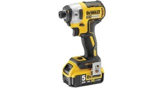 Resim Dewalt DCF887P2-QW 18V/5.0AH Li-Ion Çift Akülü Kömürsüz Profesyonel Darbeli Tornavida 