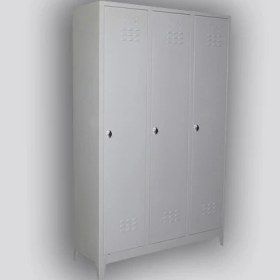 Resim Gökerler Çelik Gemiş Üçlü Soyunma Dolabı 