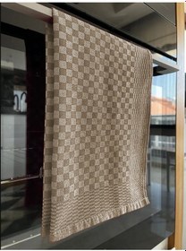 Resim 2 Adet Kahve, 40x60cm Ekose Desen, Alman Peçetesi, Mutfak Havlusu, Kurulama Havlusu, Mutfak Havlusu Çok Renkli 