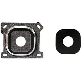 Resim Nokta Teknik Samsung Galaxy E5 / E7 Kamera Lensi Kamera Camı Çerçeveli - Siyah 