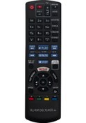 Resim Lasonstiges Panasonic 4k Ultra Hd Blu-ray Player Dmp-ub300 Dmp-ub400 Dp-ub820k İçin Yeni N2qayb001157 Yedek Kızılötesi Uzaktan Kumanda Takımı 08f57e-1 
