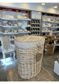 Resim Perotti Çamaşır Sepeti Salice Büyük Açık Kahverengi 