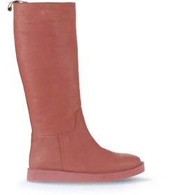 Resim Bueno Shoes Pembe Deri Kadın Düz Çizme 01wv9705 