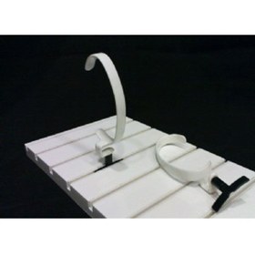 Resim STAND MARKET Saat Standı Metal Çengel Dikey Siyah (10 ADET) 