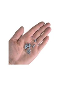 Resim 3.5x13mm Silindir Düz Tornavida Başlı Sivri Uçlu Vida Ysb Sac Vidası -100 Adet 3,5x13 