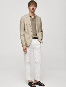 Resim MANGO Man Pamuklu hafif blazer ceket 