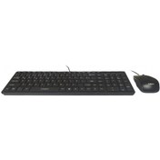 Resim Casper Nirvana KB7900 Kablolu USB Q Siyah Klavye ve Mouse Seti 