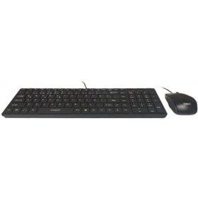 Resim Casper Nirvana KB7900 Kablolu USB Q Siyah Klavye ve Mouse Seti 