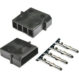 Resim Detay Kablo 3.5 Ide 4 Pin Erkek Power Konnektör Seti (Molex) (5.08 Mm) 