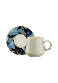 Resim Sandro Moreno 1453 Potpuri Double Yüzük Gold 12 Parça 6 Kişilik Kahve Fincan Takımı 120 Ml Ar210653 