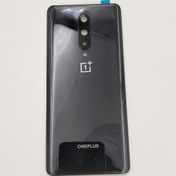 Resim Oneplus 8 Arka Pil Batarya Kapağı Cam Kamera Lensli IN2013 IN2017 IN2010 IN2019 