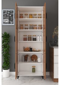 Resim Esmopa Mobilya Çok Amaçlı Kiler Ayakkabılık Dolabı 