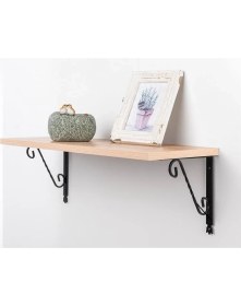 Resim Dizaynaks Sedir Raf Altı, Taşıyıcı, Tutucu Siyah 20 x 15 cm 