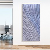 Resim Soyut Kabartma El Yapımı Yağlı Boya Tablo 73x114cm 