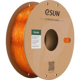 Resim Esun Etpu-95a Filament Yarı Saydam Turuncu 1,75mm 1kg - Urhanshop Gönderimli 
