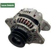 Resim LUCAS 24v Alternatör Dinamo Mıtsubıshı Tipi 50 A (VAKUMSUZ) (L-R) Çift Kasnak 