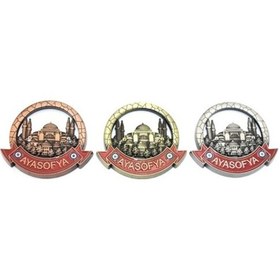 Resim Büro Ev Ofis Dekoru İçin İstanbul Hediyesi Metal Dizayn Magnet 