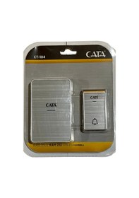 Resim Cata Ct-104 Kablosuz Kapı Zili Gri 2 Adet 
